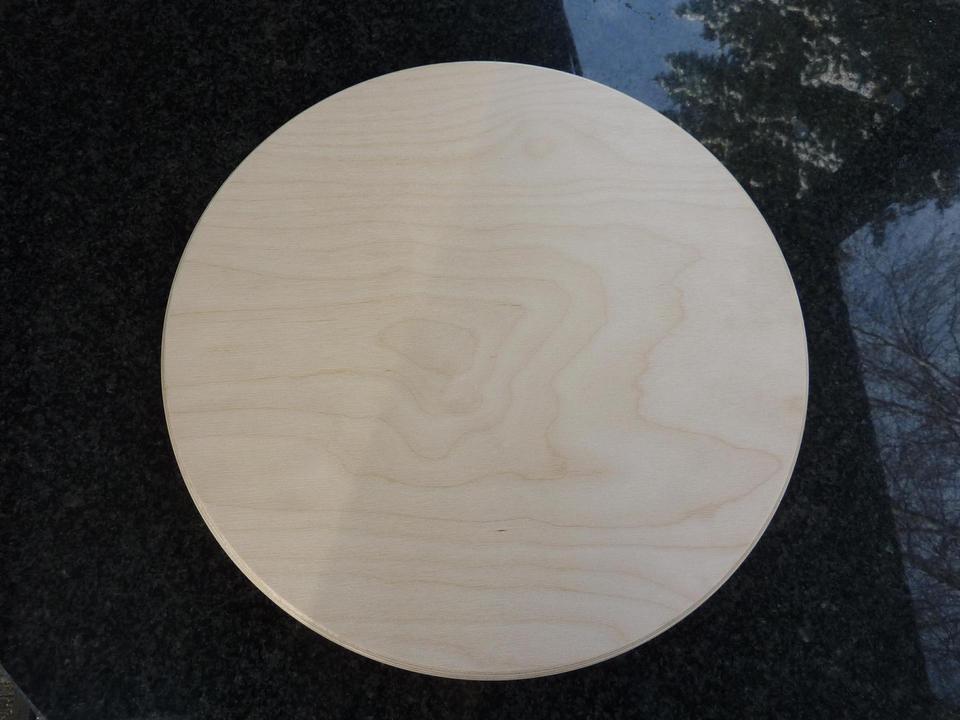 Multiplexplatte Birke / Erle ø 75 cm