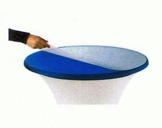 Schutzplatte für Stehtische