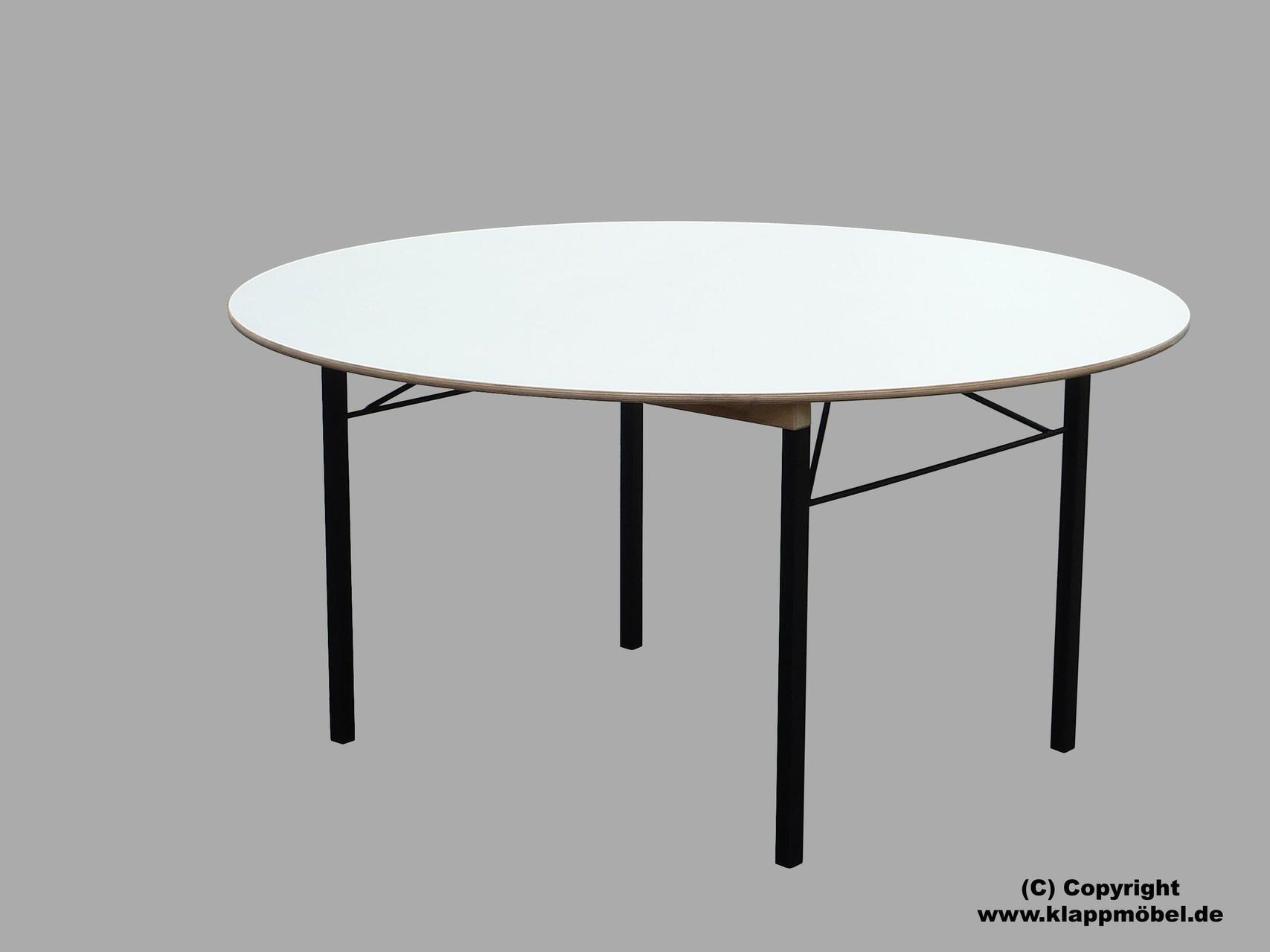 Klapptisch, Stella von 150 - 180 cm ø