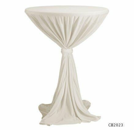 Hussen für Stehtisch ø bis 85 cm, Farbe: Creme