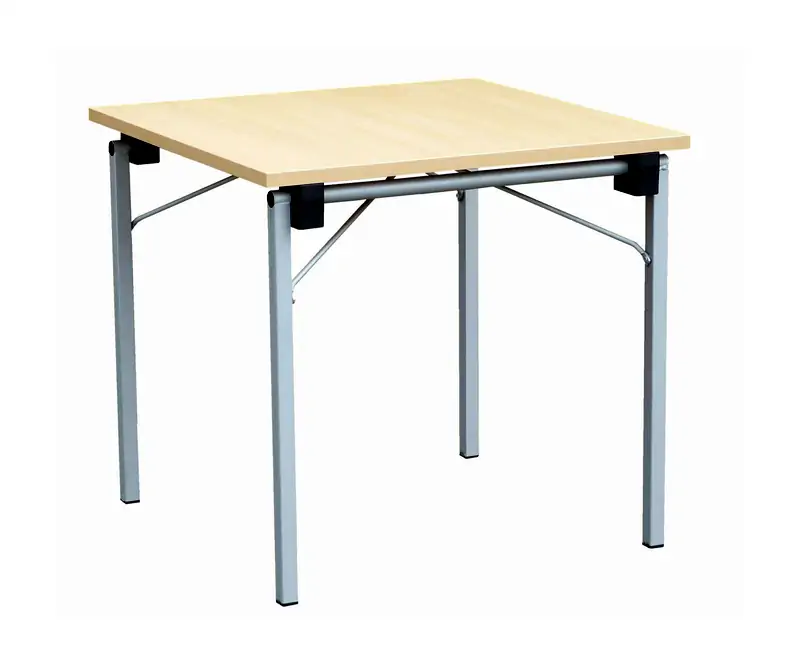 Klapptisch klein 80 x 80 cm, oder auch als Prüfungstisch oder Seminartisch.