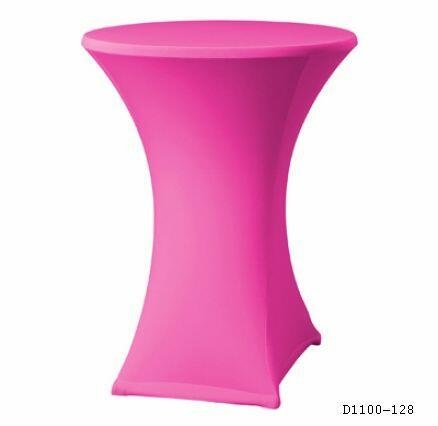 Stretch Stehtischhusse ø 70 cm, für Sky Schwarz