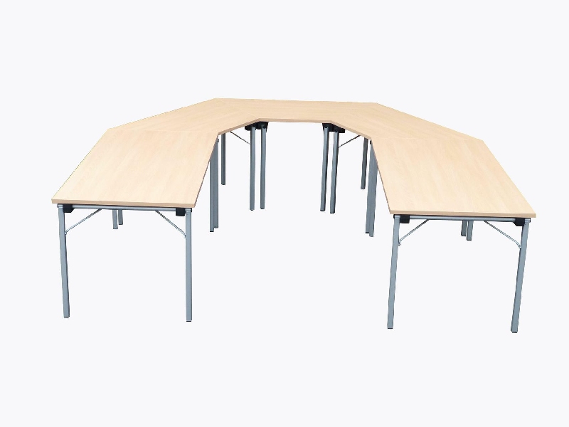 Dekor-Klapptisch 25 mm Trapez 135x69,3x74,5 cm