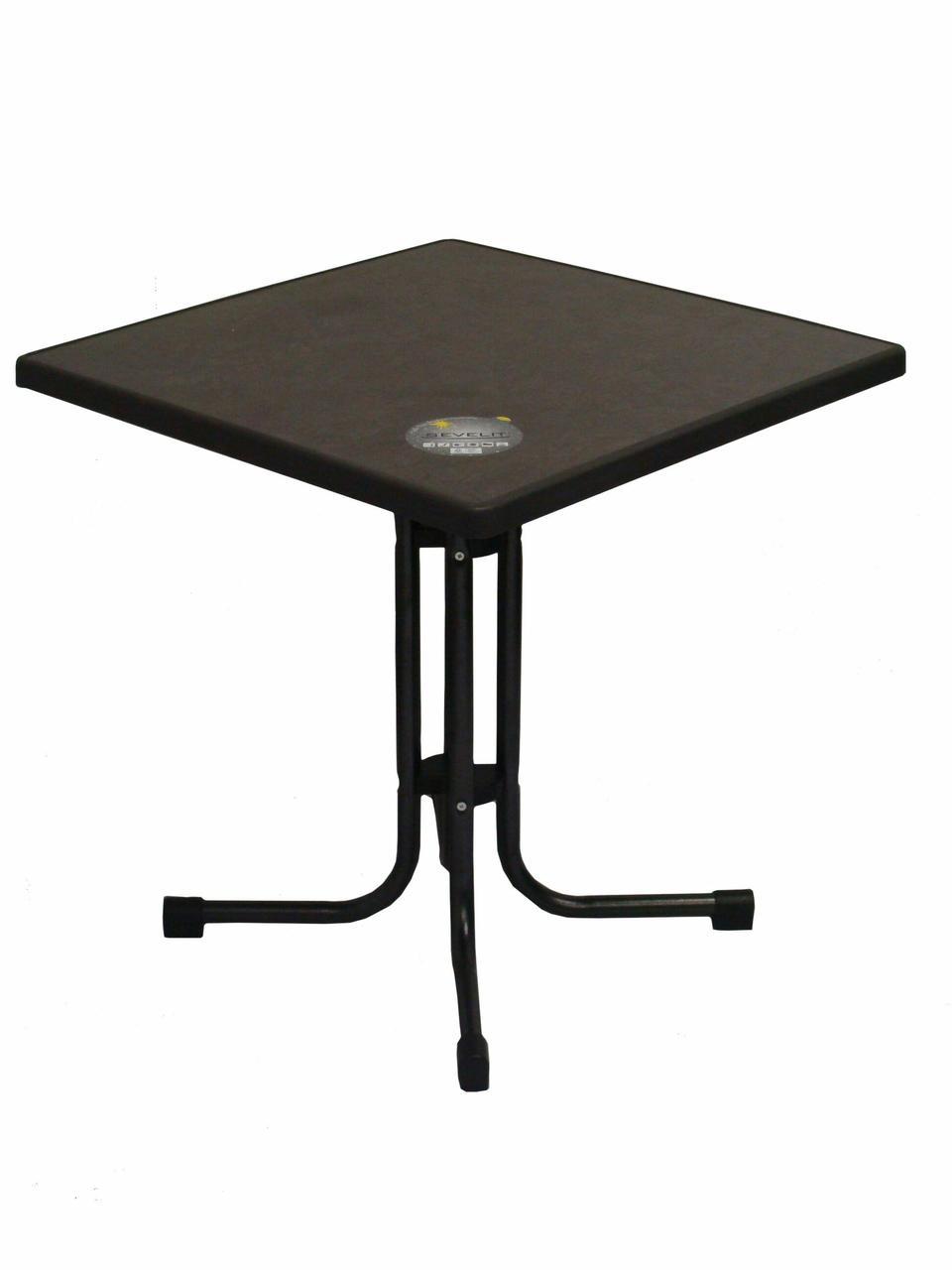 Bistrotisch Gelato 70 x 70 cm Dekor Pizarra