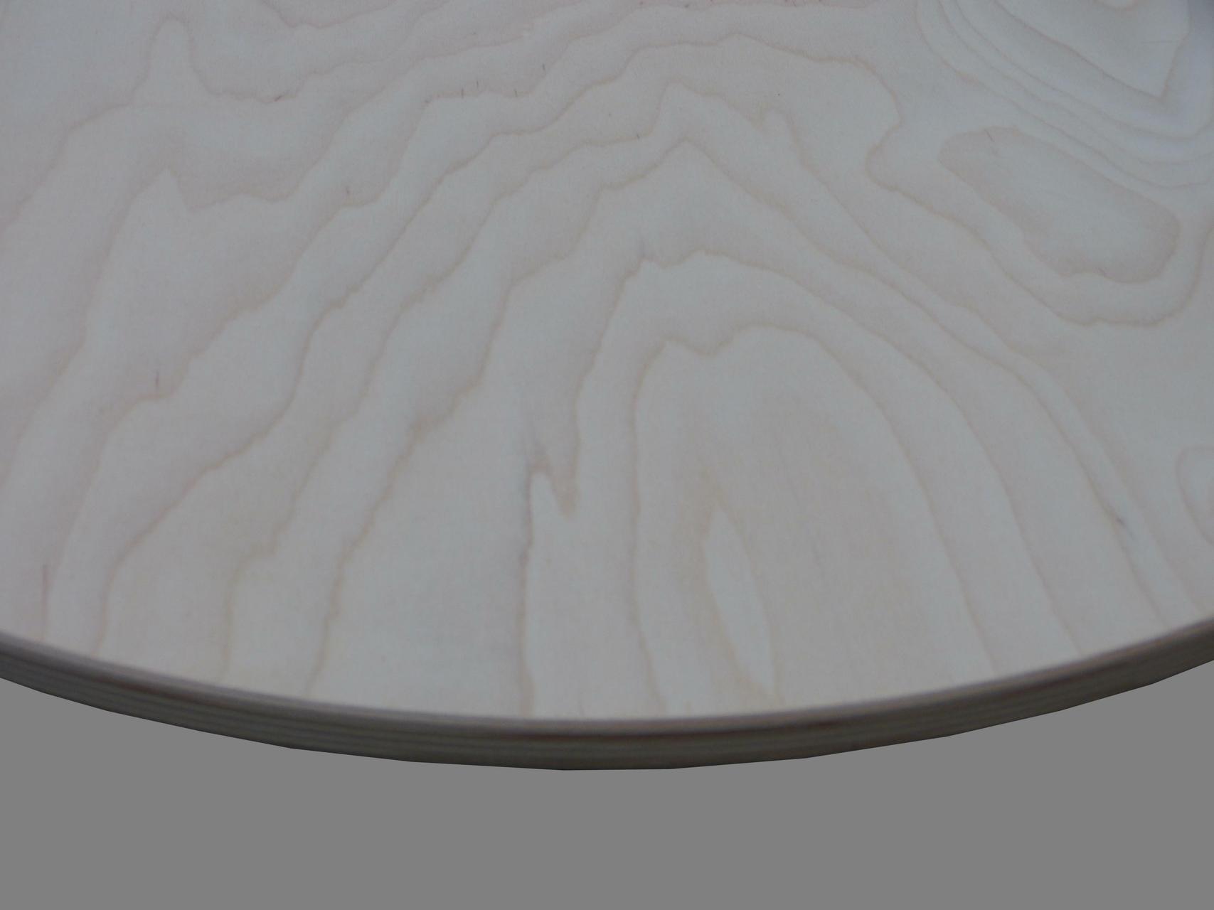 Stehtischplatte(n) Birke/Erle ø 60 cm, naturlackiert