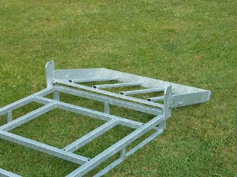 Transportpalette Stahl für 15 Bierzeltgarnituren