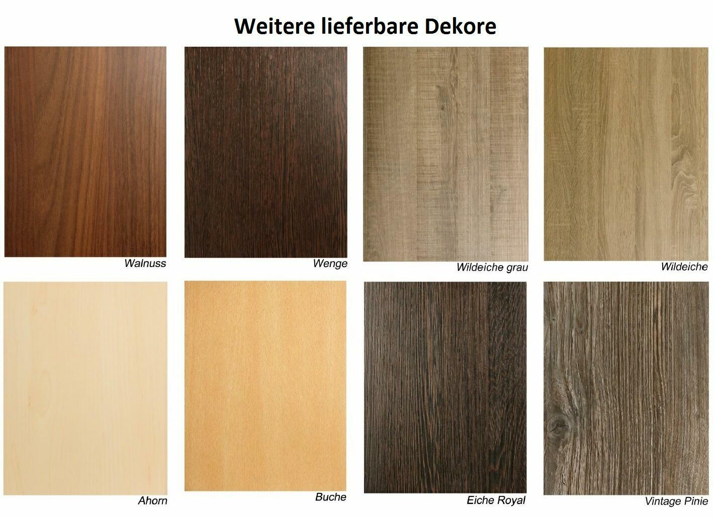 Bistrotisch Quadro, Guss/Stahl, Wallnuss Dekor 80x80 cm