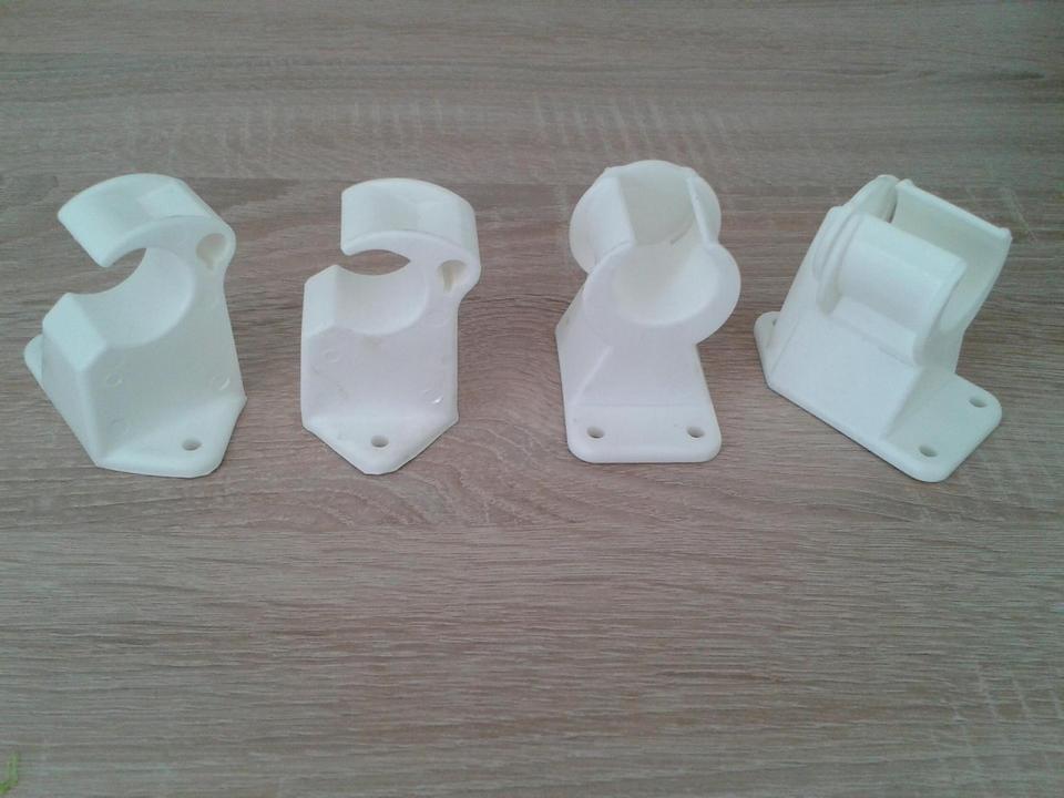 Ersatzteile Halterung unter Tischplatte (4 Stück)