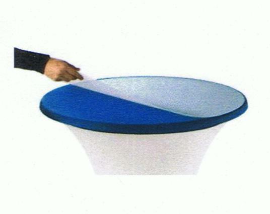 Schutzplatte für Stehtische