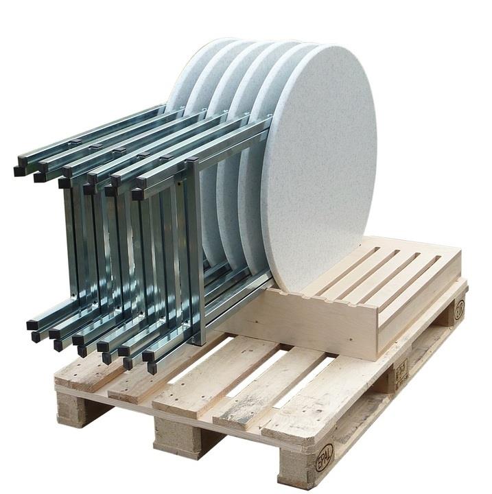 Transportbox für 10 Sky Stehtische 20 mm