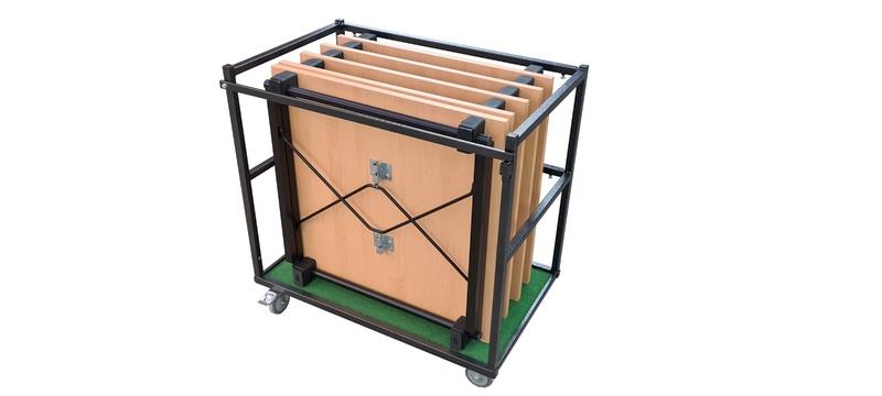 Transportwagen für 5 Kompakttische