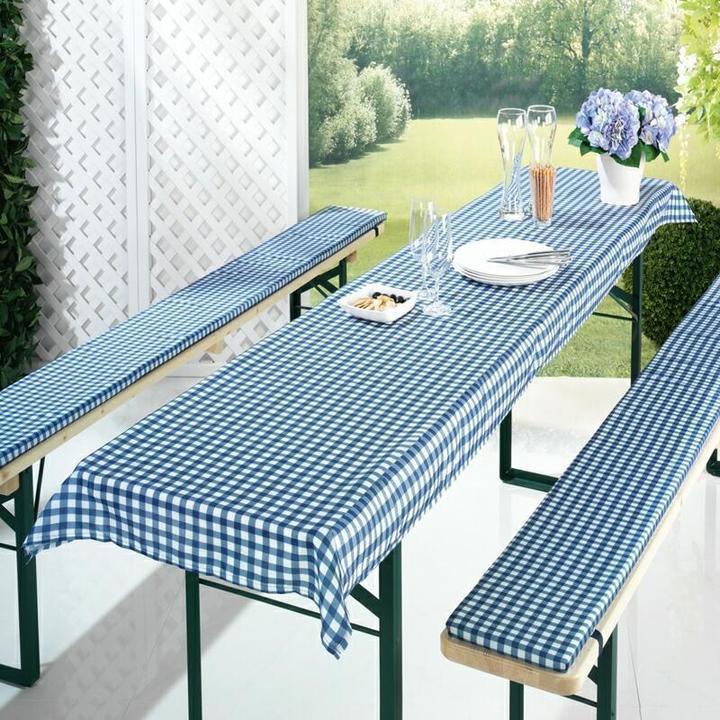 Biertischgarnituren Set 220x25x2 cm Tisch 50 cm