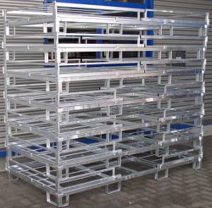 Transportpalette Stahl für 20 Bierzeltgarnituren