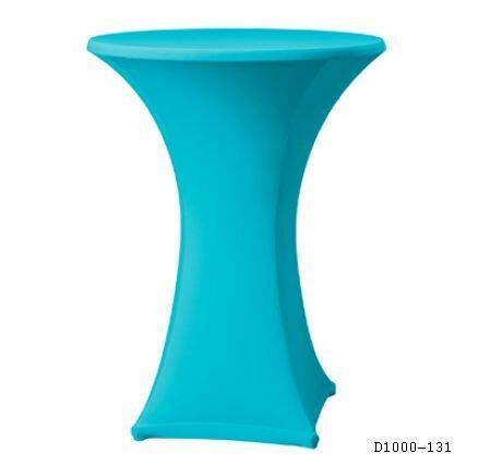 Stretch Stehtischhusse ø 70 cm, für KKT Schwarz