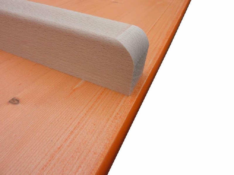 Garnitur Ideal orange Tisch 220 x 50 cm, Gestell grün