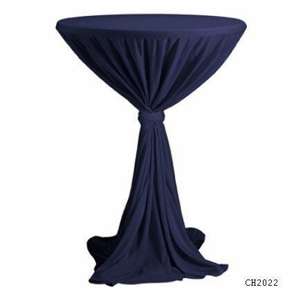 Hussen für Stehtisch ø bis 85 cm, Farbe: blau