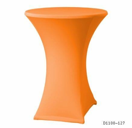 Stretch Stehtischhusse ø 70 cm, für Sky Schwarz