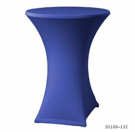Stretch Stehtischhusse ø 70 cm, für Sky Schwarz