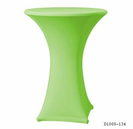 Stretch Stehtischhusse ø 70 cm, für KKT Schwarz