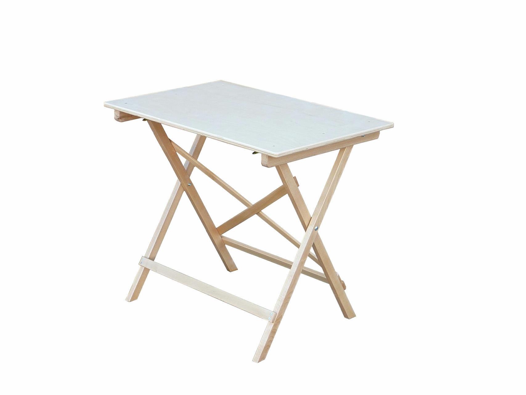 Scherenklapptisch, 90 x 60 x 78 cm