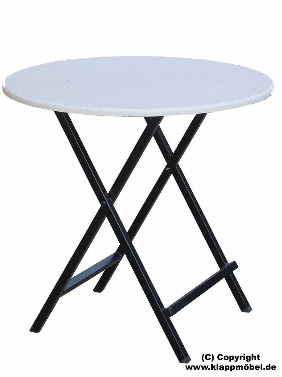 Bistrotisch Sky verzinkt Vollkunststoffplatte ø 80 cm