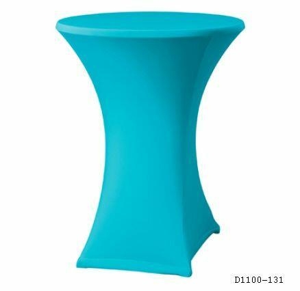Stretch Stehtischhusse ø 70 cm, für Sky Schwarz